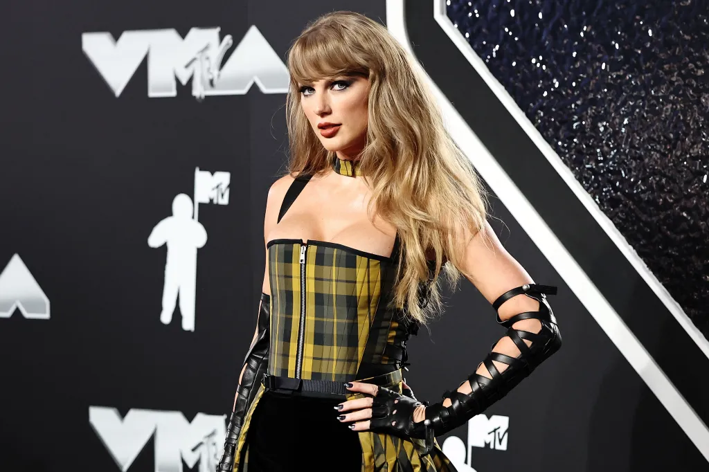 Taylor Swift at the 2024 MTV Video Music Awards.