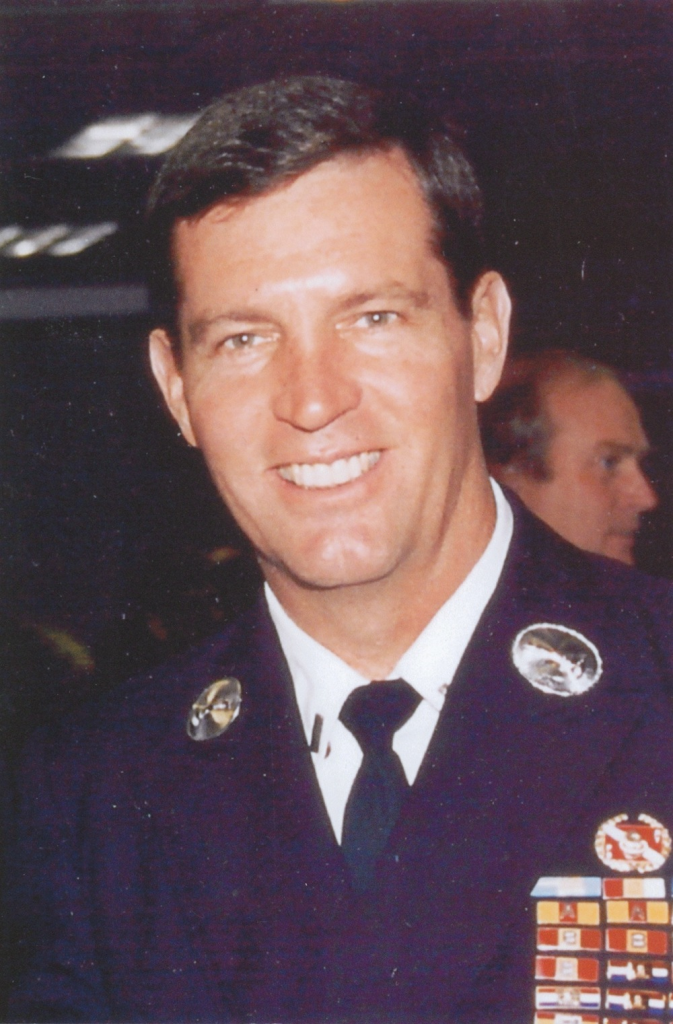 Kevin Dowdell in uniform.