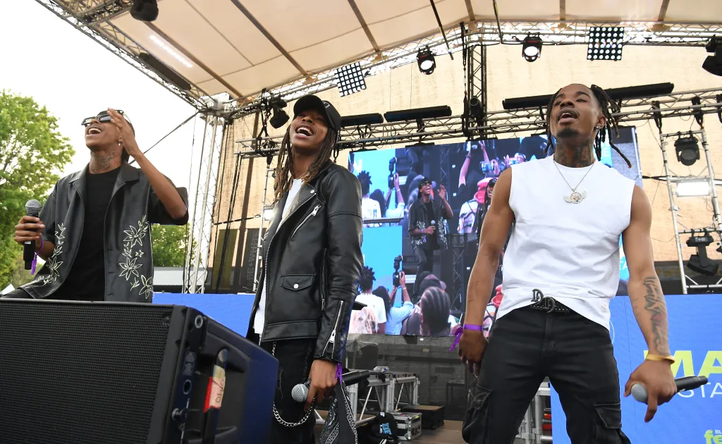 CitiLimitz performing onstage at 2025 Blavity Fest.