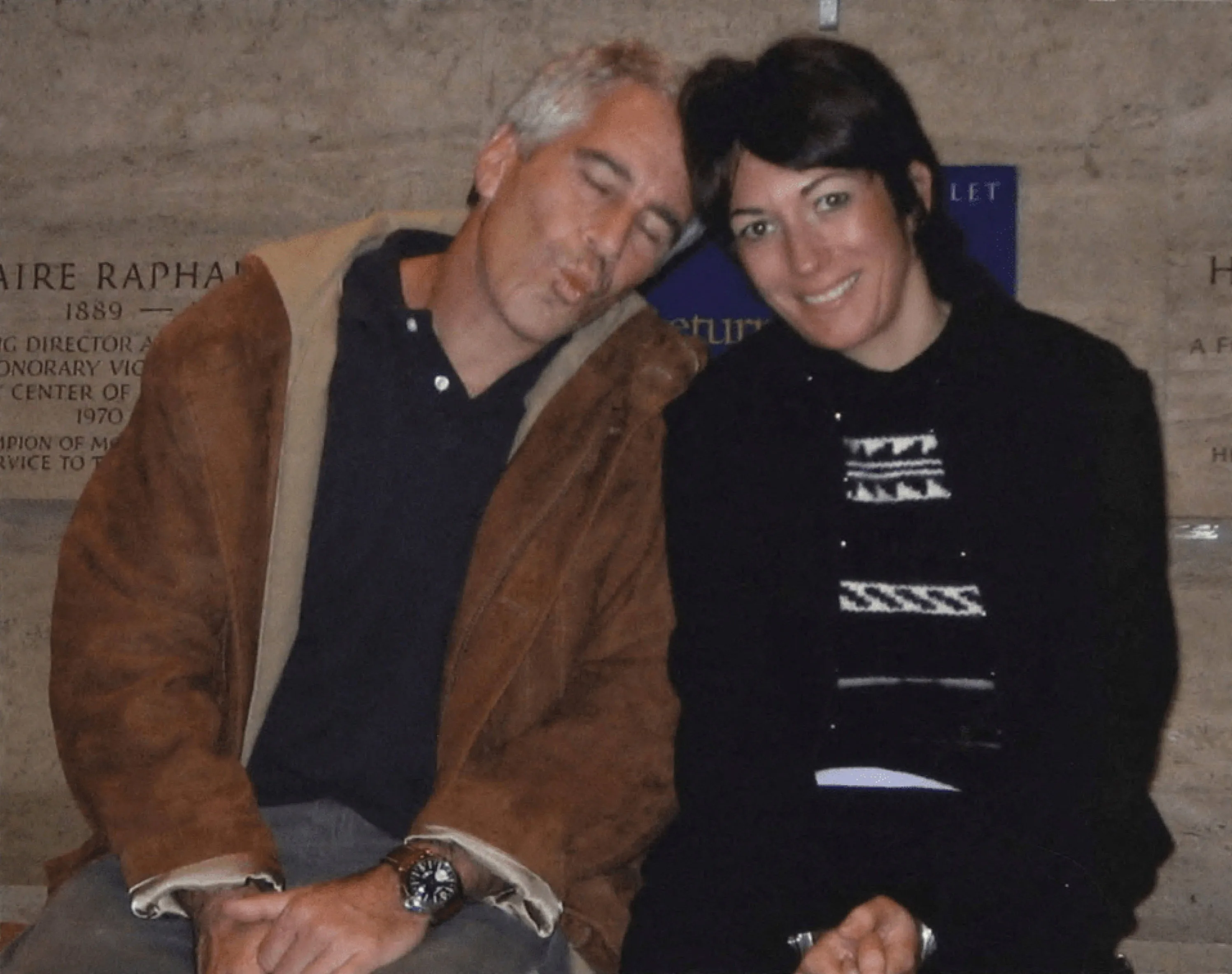 Jeffrey Epstein and Ghislaine Maxwell