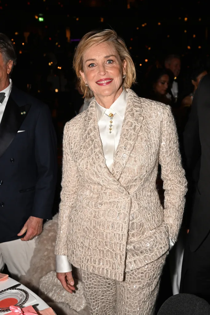 Sharon Stone attending The Fashion Awards 2025.