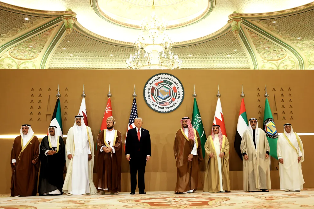 Leaders or foreign ministers from Saudi Arabia, the United Arab Emirates, Qatar, Bahrain, Kuwait and Oman are expected to attend the meeting with Trump.