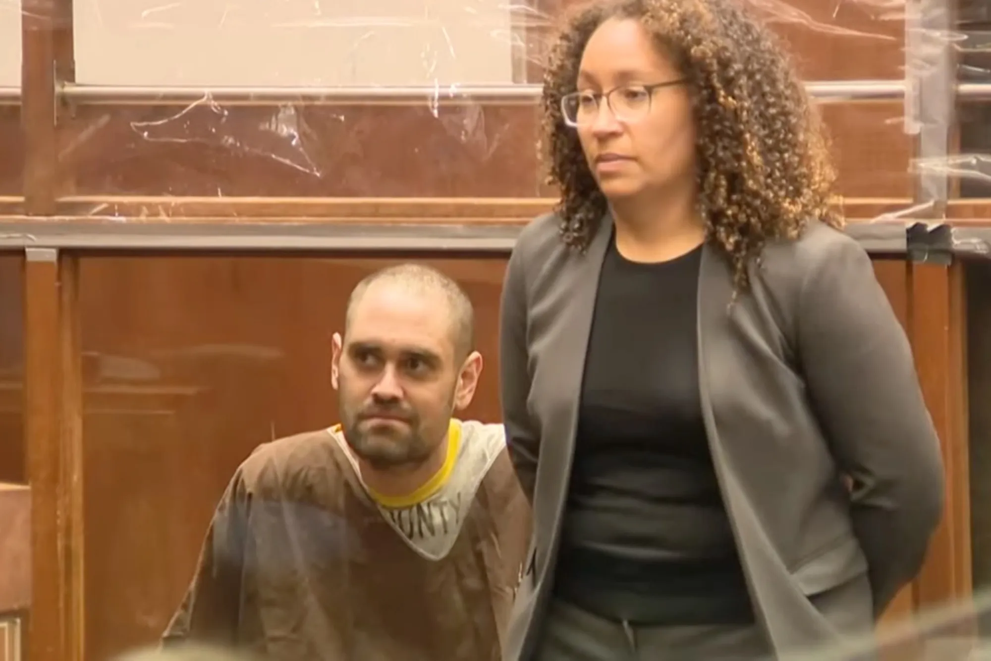 Nick Reiner and his public defender appear in court.