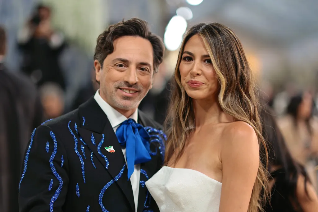 Sergey Brin and Gerelyn Gilbert-Soto attending the 2026 Met Gala.
