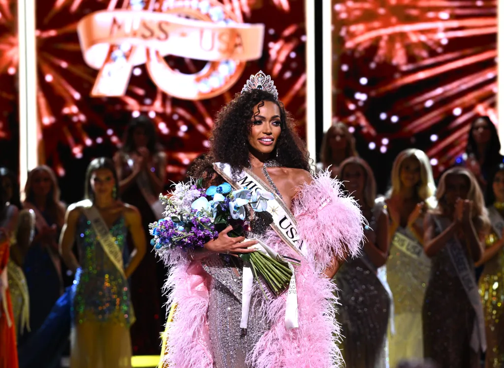 Justus Kelley made history as the first mother and first married woman to win Miss USA — and she got there in an unconventional way.