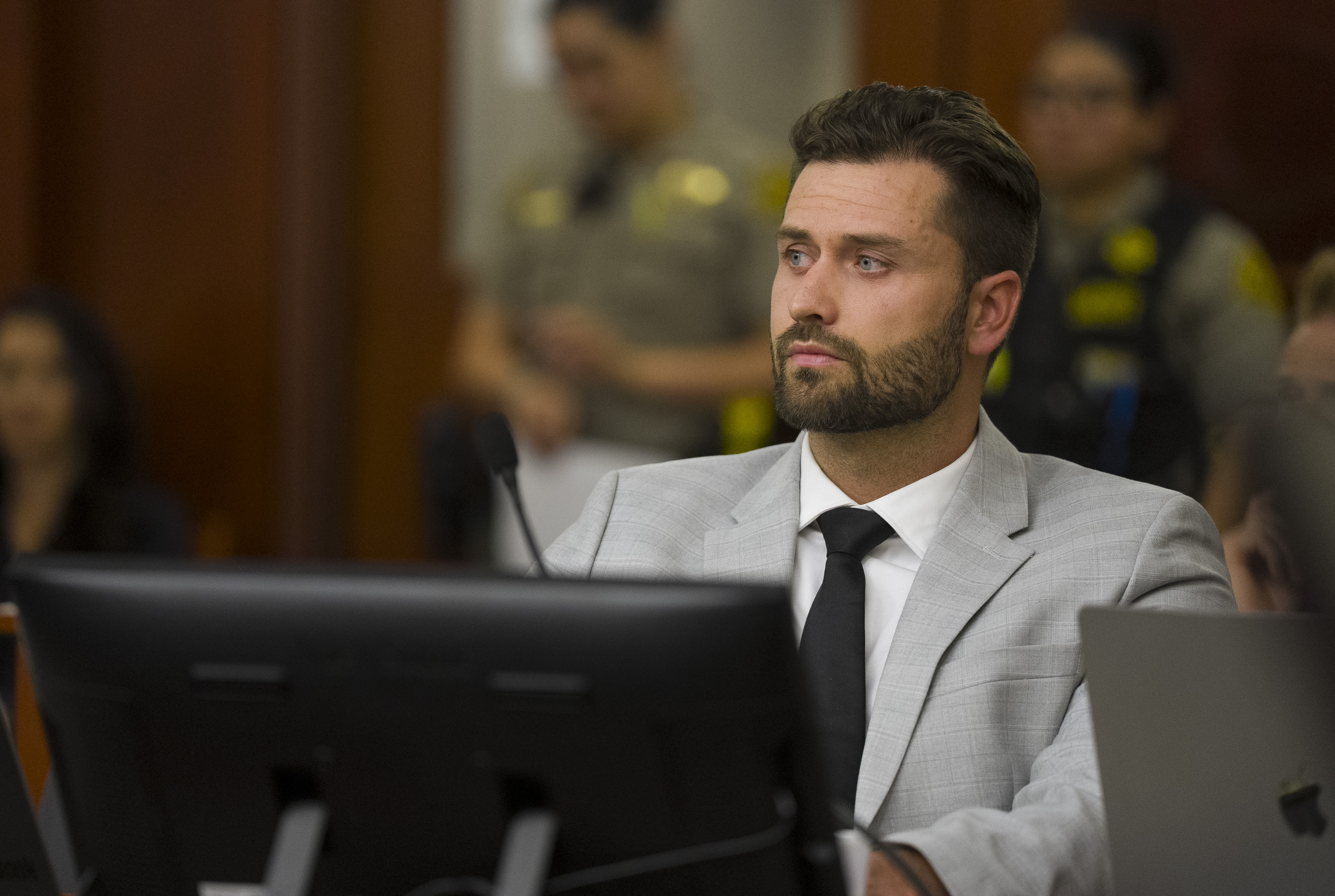 Dakota Mortensen in court
