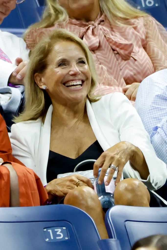 Katie Couric at the 2026 US Open