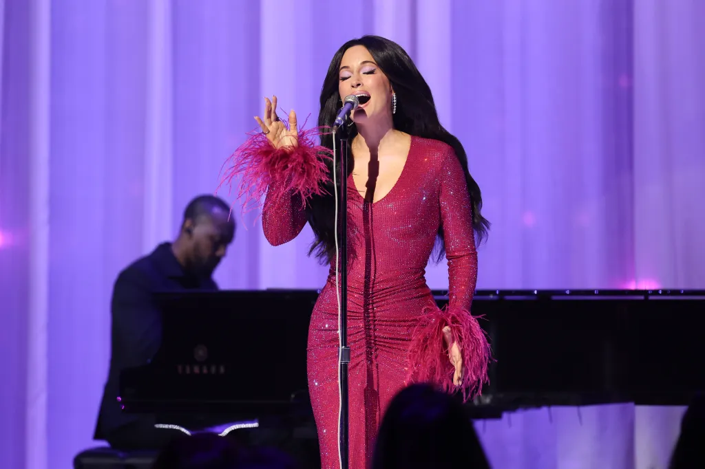 Kacey Musgraves performs live at the 2026 MTV Video Music Awards.