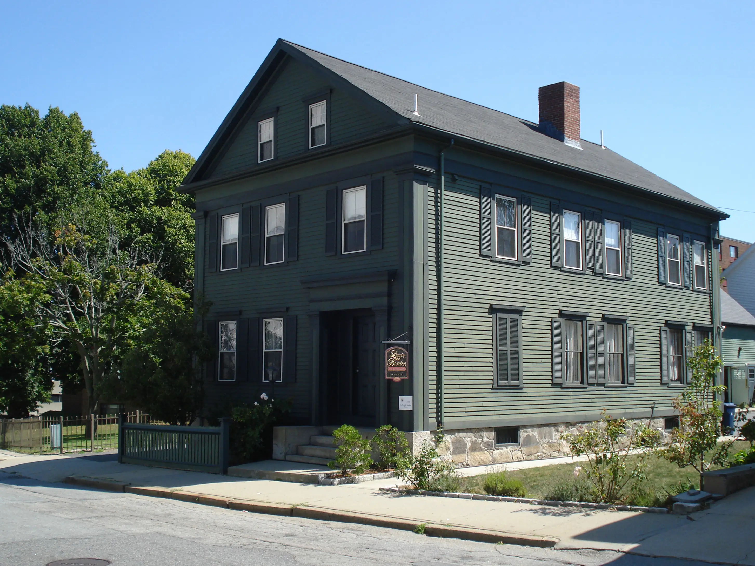 lizzie borden house Massachusetts