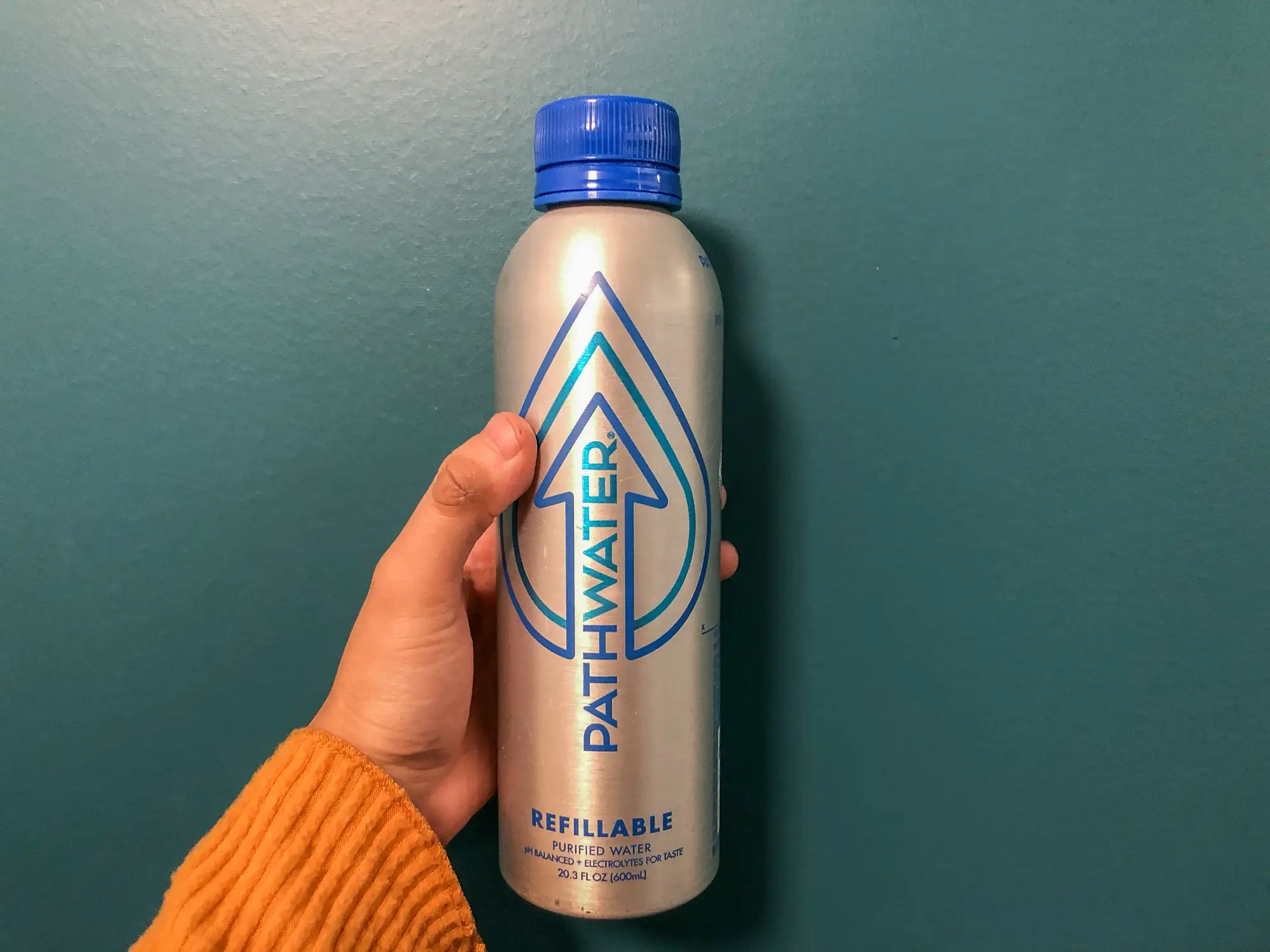 pathwater refillable water bottle