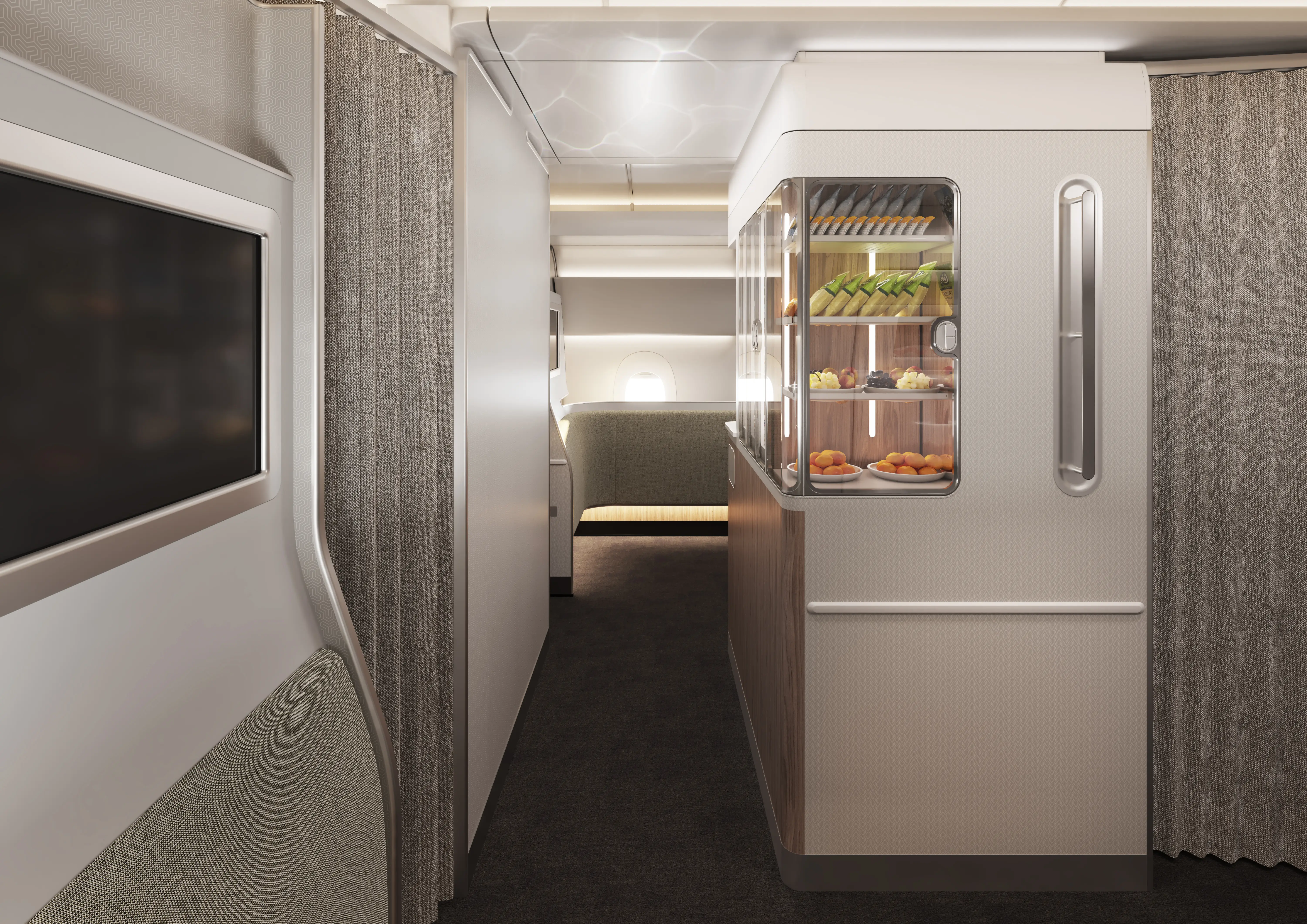 Virtual makeup of what Qantas 