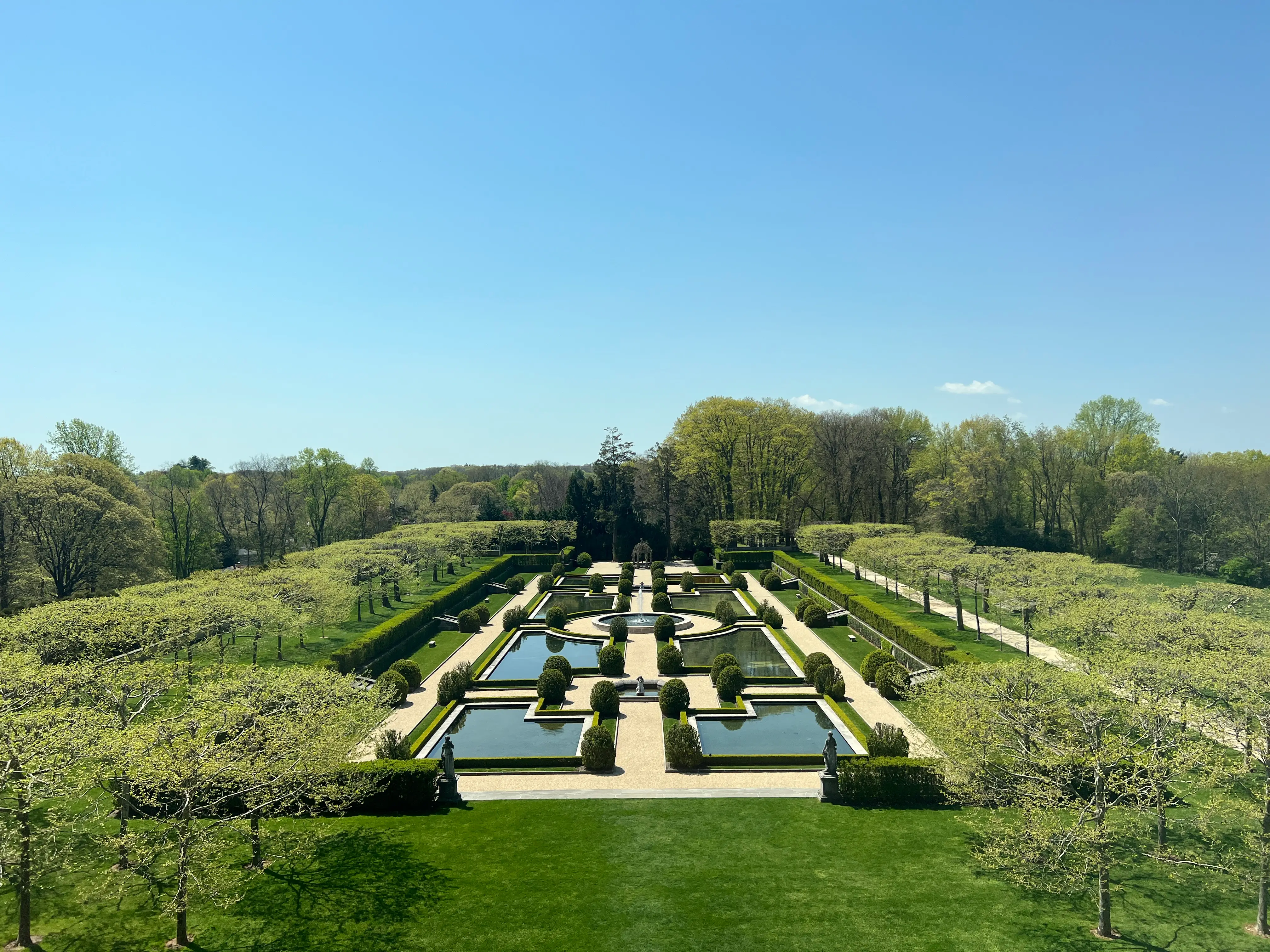 gardens from above
