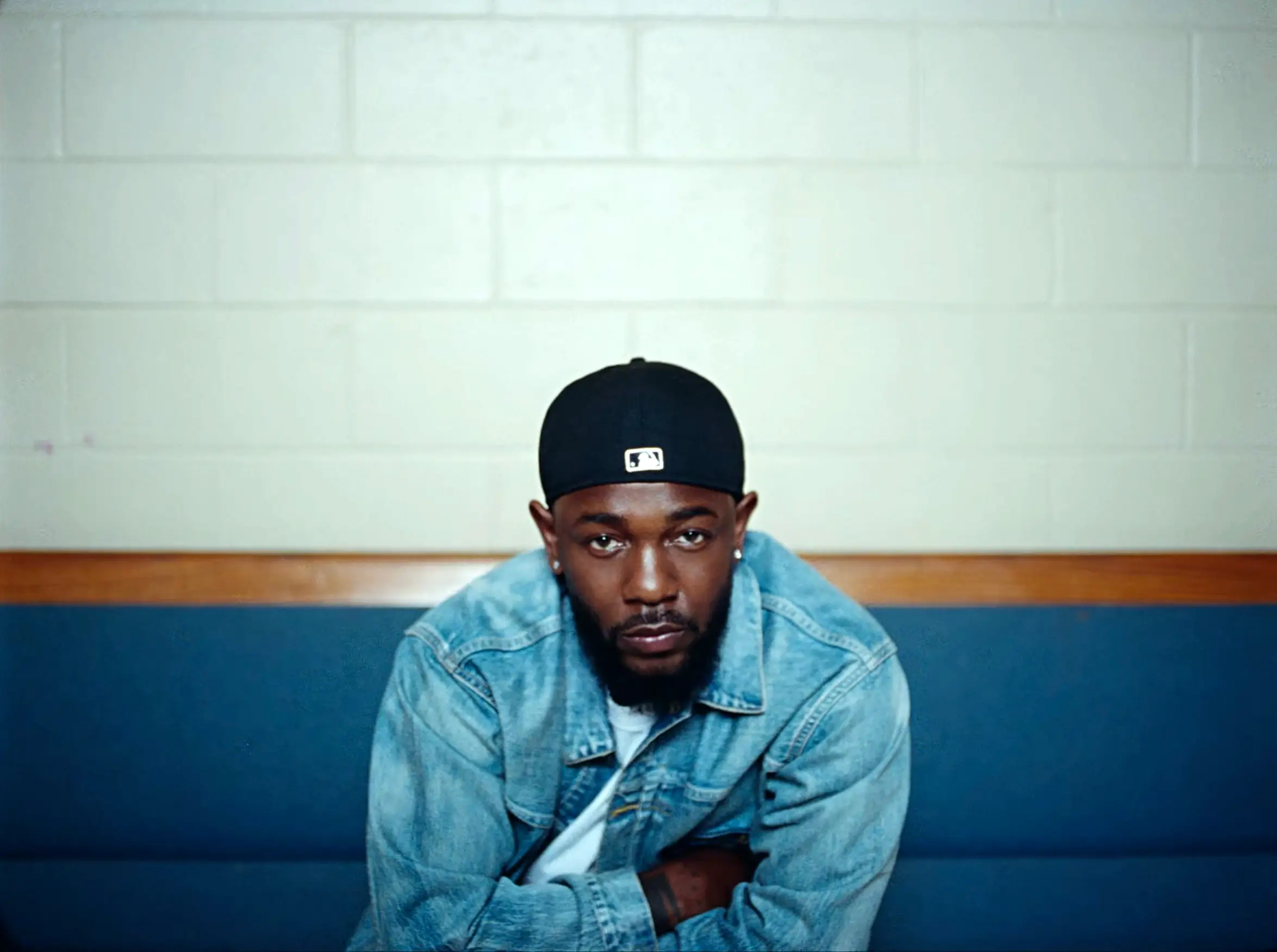 Kendrick Lamar in the music video for