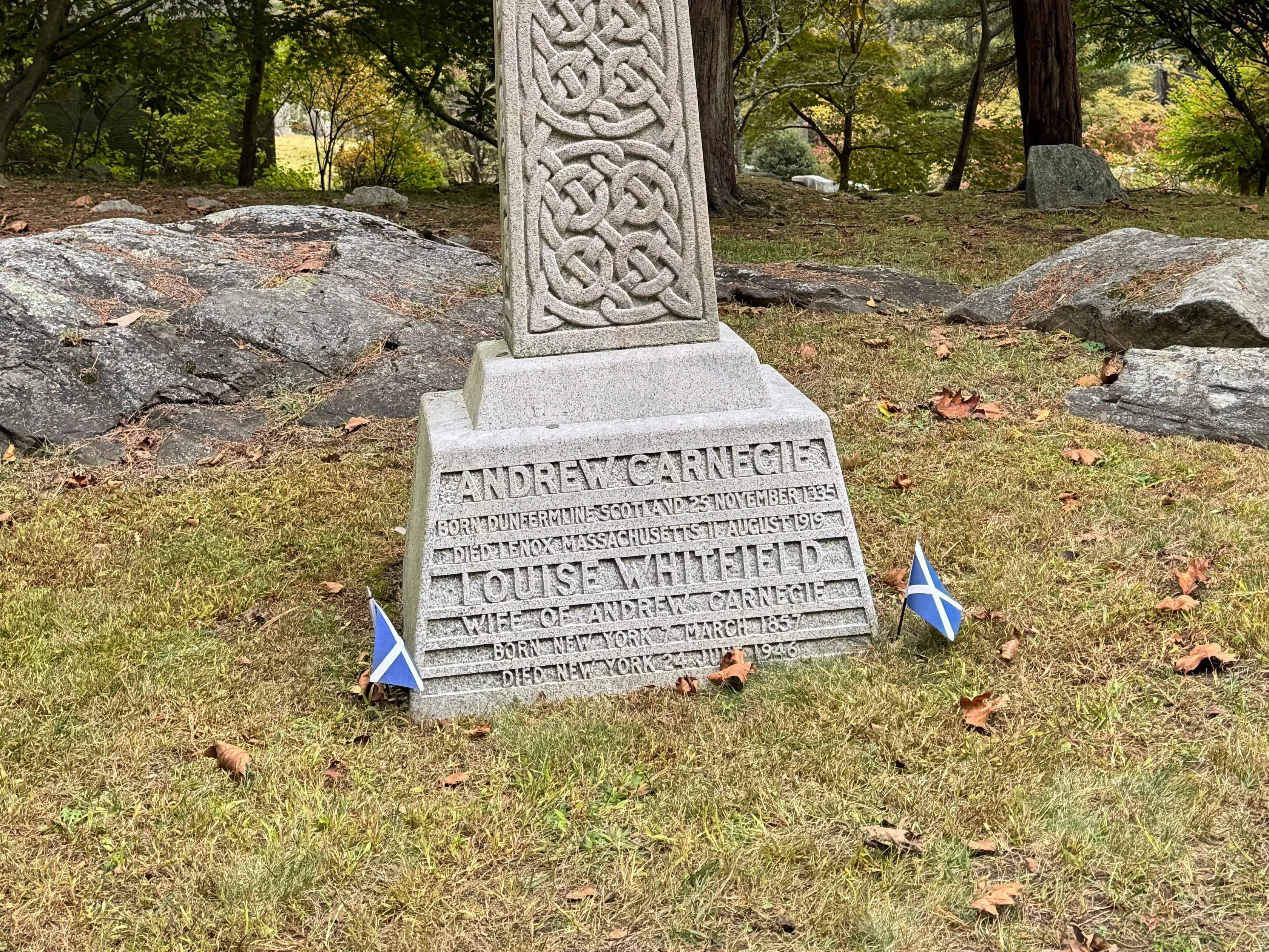 andrew carnegie grave