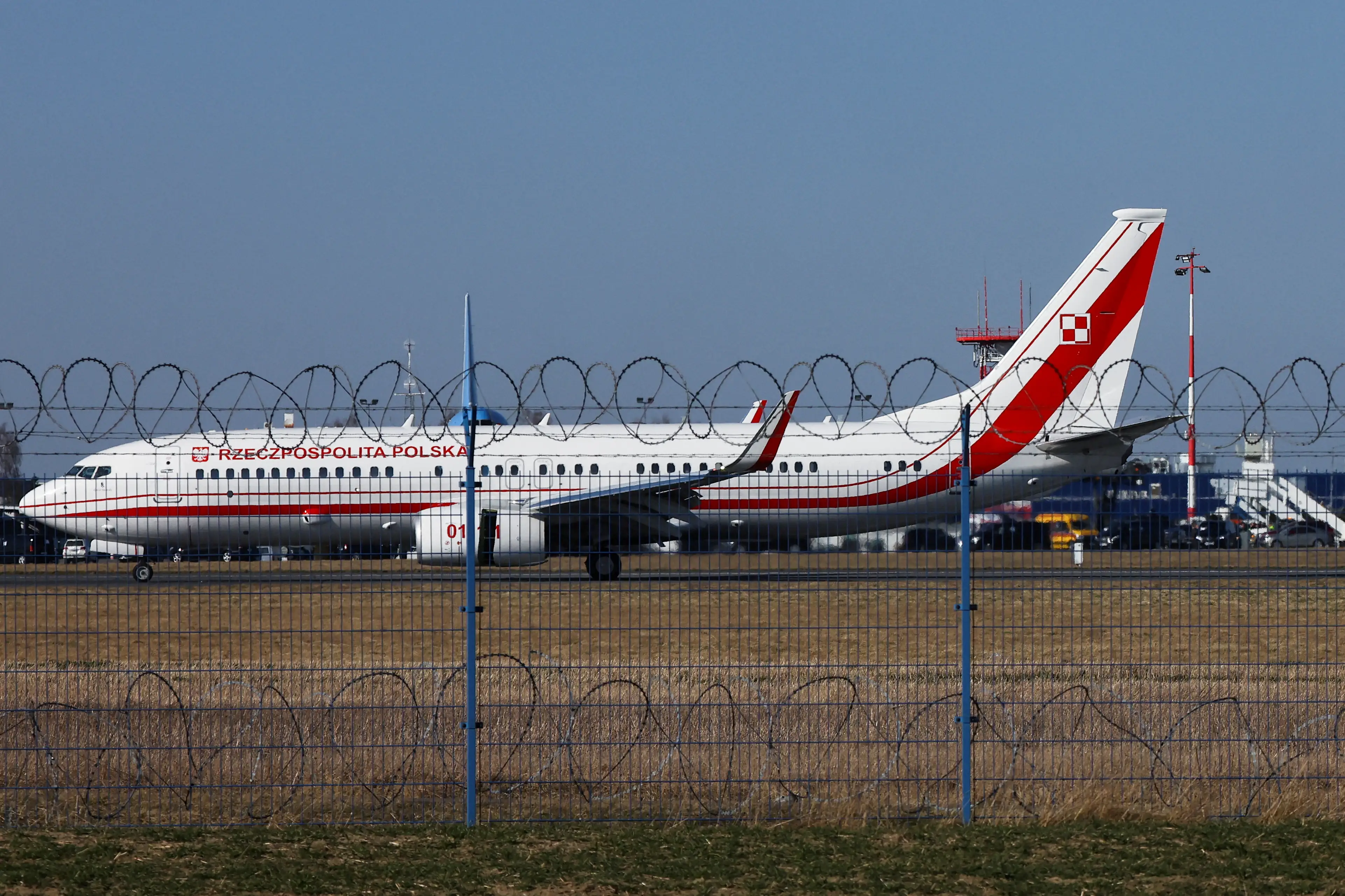The Polish presidential jet.