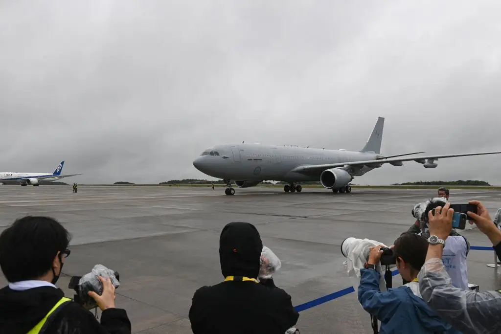 The Australian prime minister's plane.