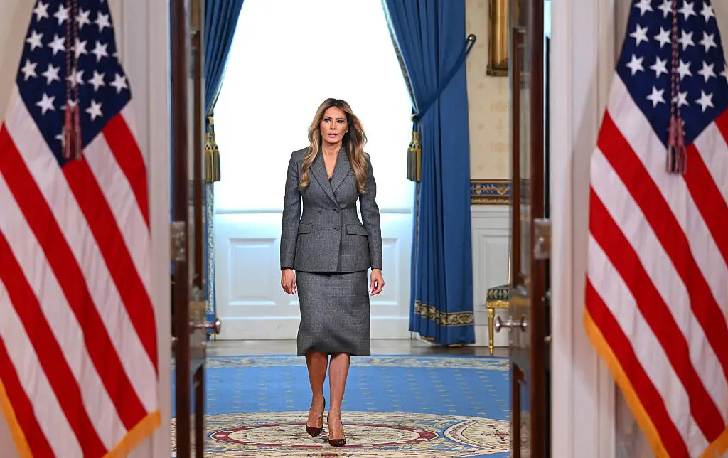Melania Trump speaks about Jeffery Epstein.