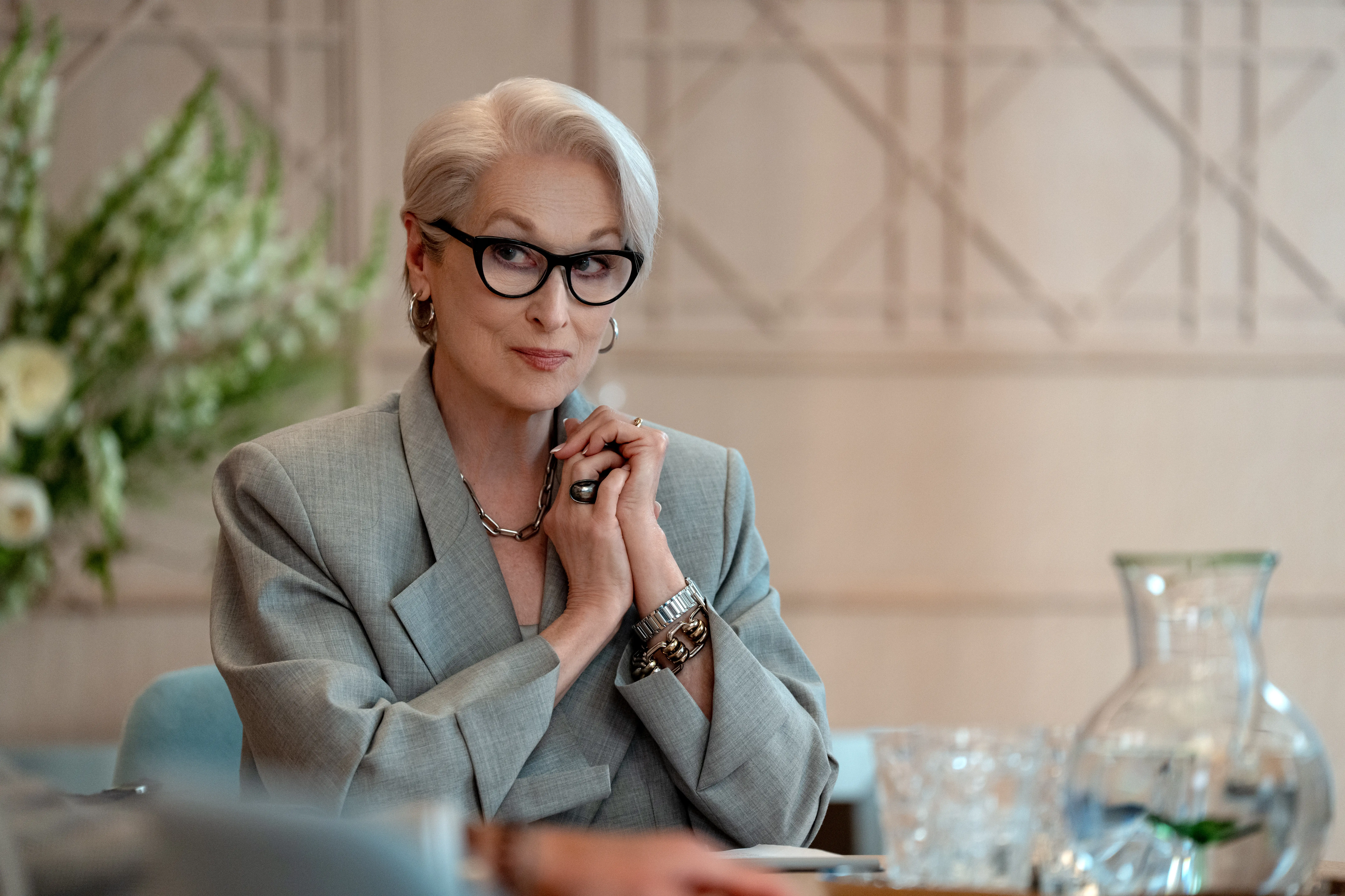 Meryl Streep as Miranda Priestly in 