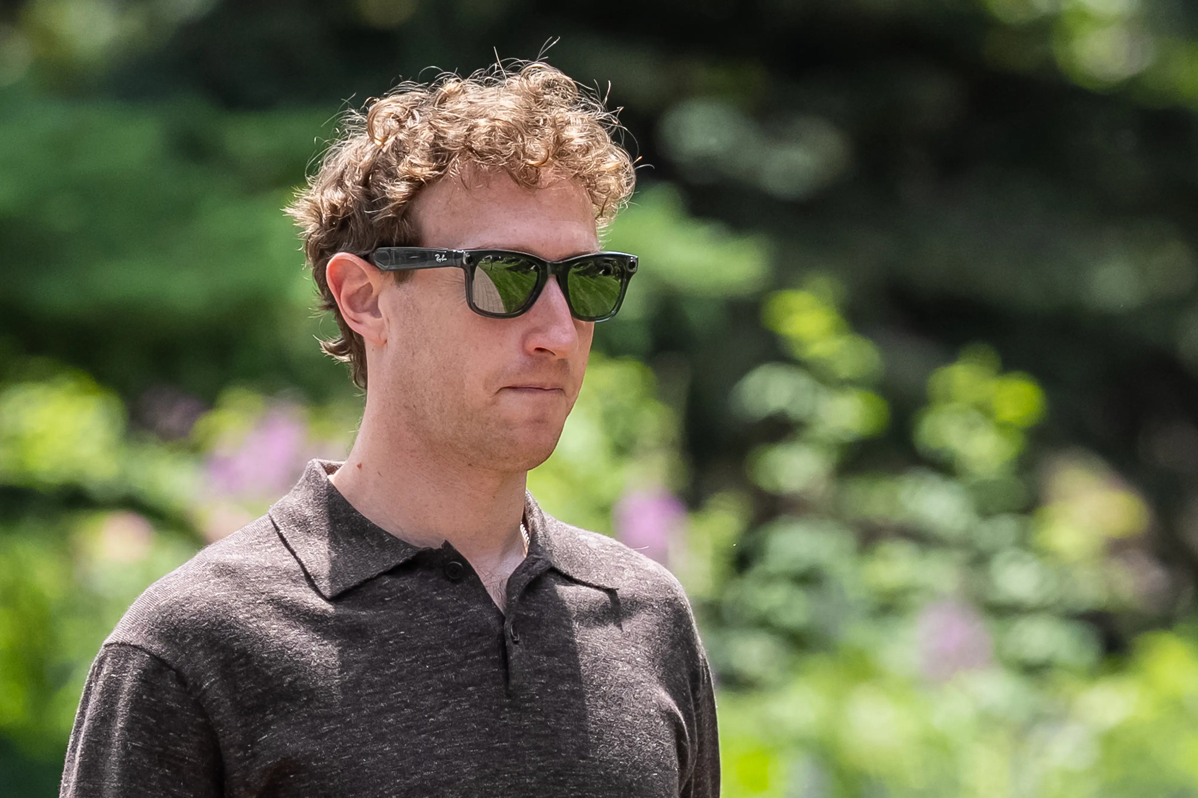 Mark Zuckerberg, chief executive officer of Meta Platforms Inc., during the Allen & Co. Media and Technology Conference in Sun Valley, Idaho, US.