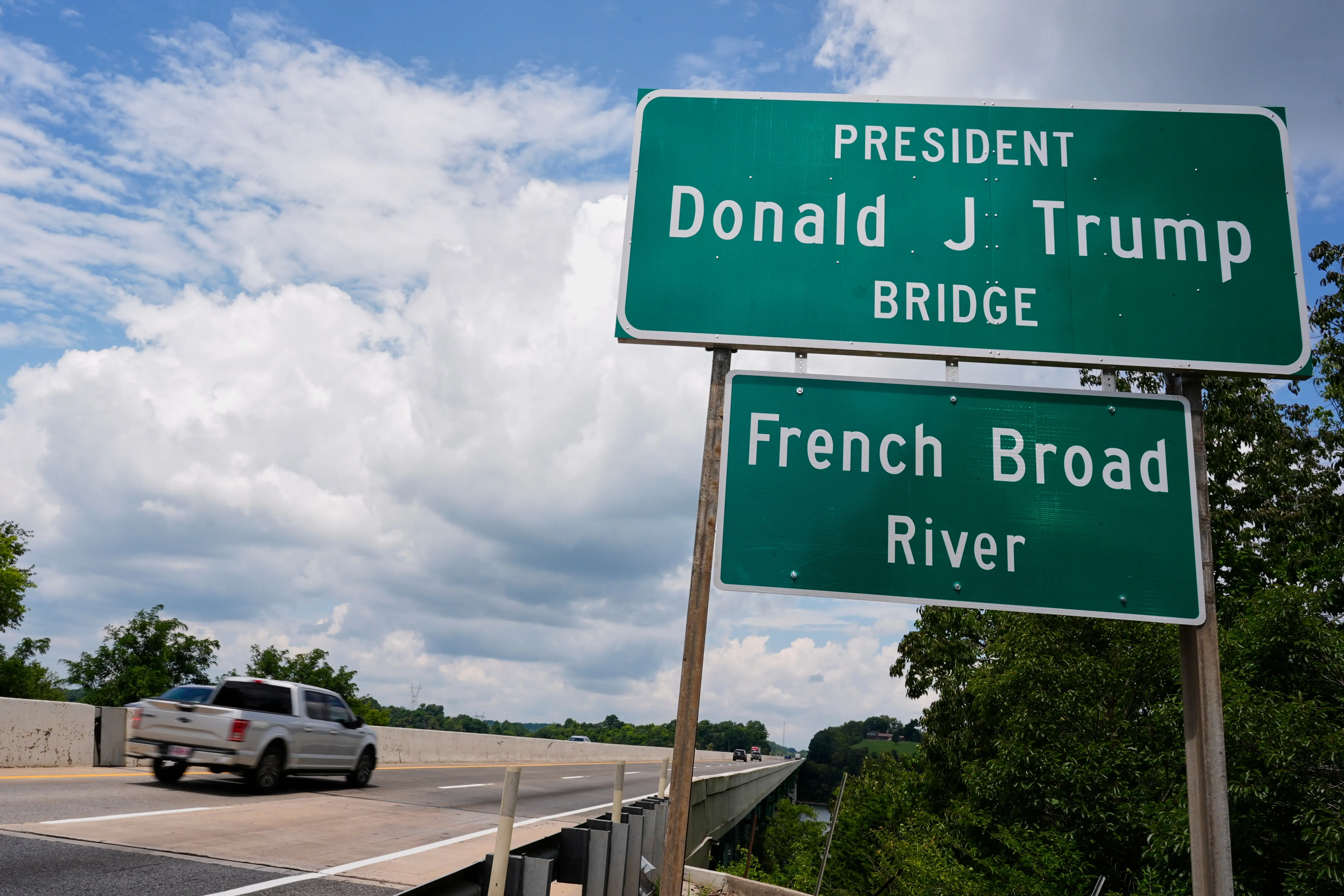 President Donald J. Trump bridge.