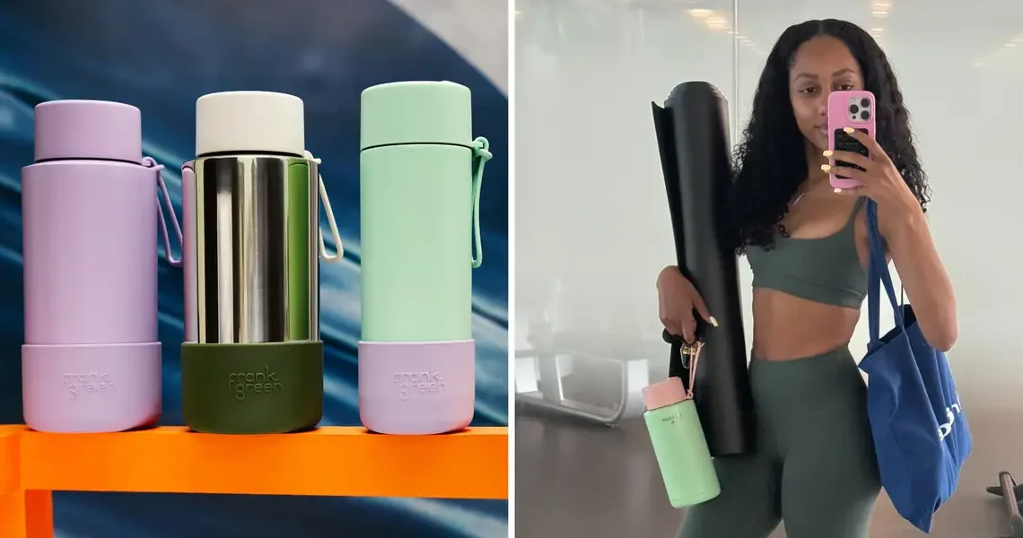 A shiny $50 tumbler has entered the world of trendy water bottles. Meet Frank Green.