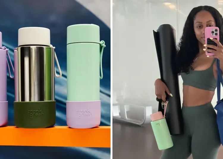 A shiny $50 tumbler has entered the world of trendy water bottles. Meet Frank Green.