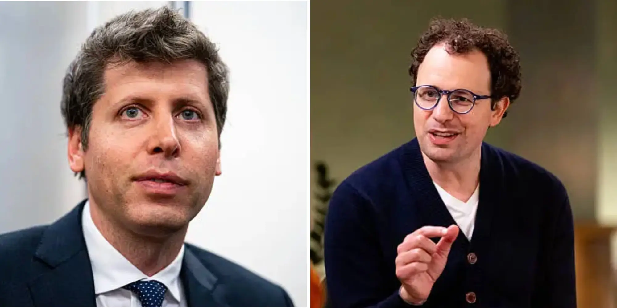 OpenAI CEO Sam Altman and Anthropic CEO Dario Amodei