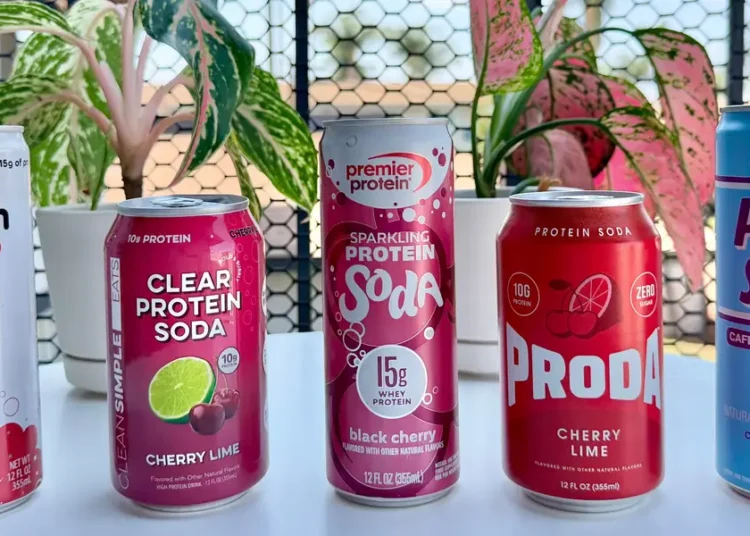 I tried 5 different protein sodas. One stood out for having the best flavor and highest protein content.