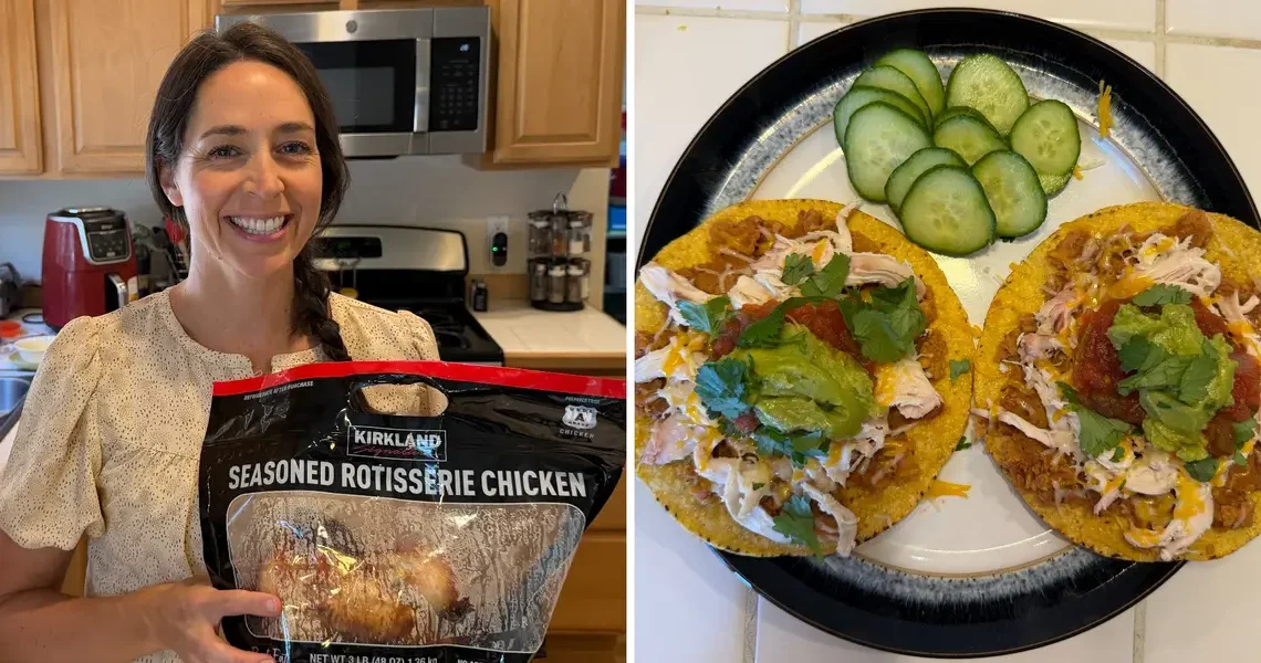 I’m a dietitian and mom. Here’s how I turn one rotisserie chicken into a week of easy, well-balanced meals.