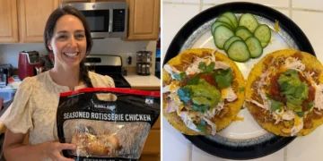 I’m a dietitian and mom. Here’s how I turn one rotisserie chicken into a week of easy, well-balanced meals.