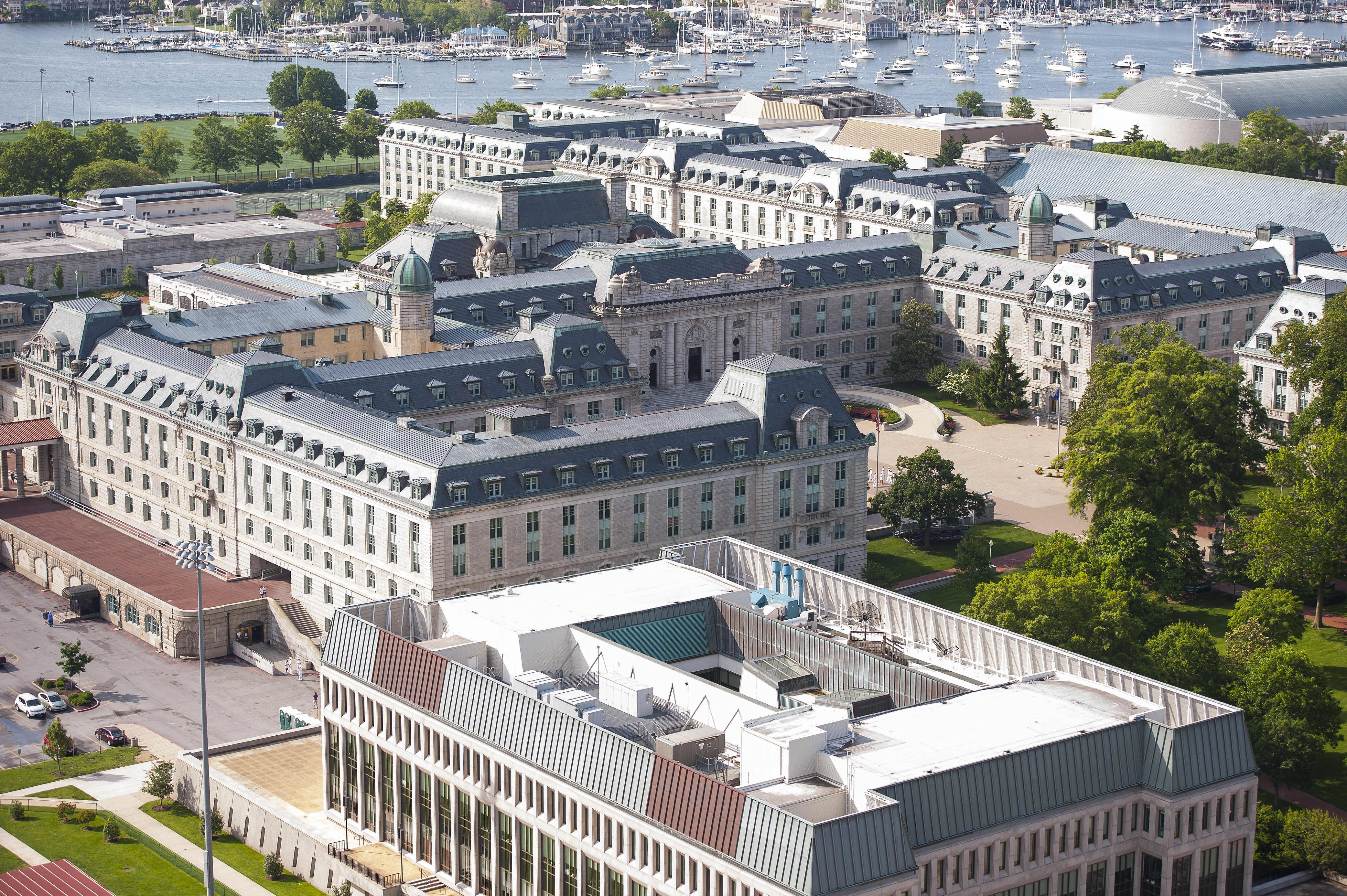 Bancroft Hall.
