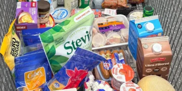 I feed 3 generations under one roof. My $100 Aldi grocery haul always includes these 10 items.
