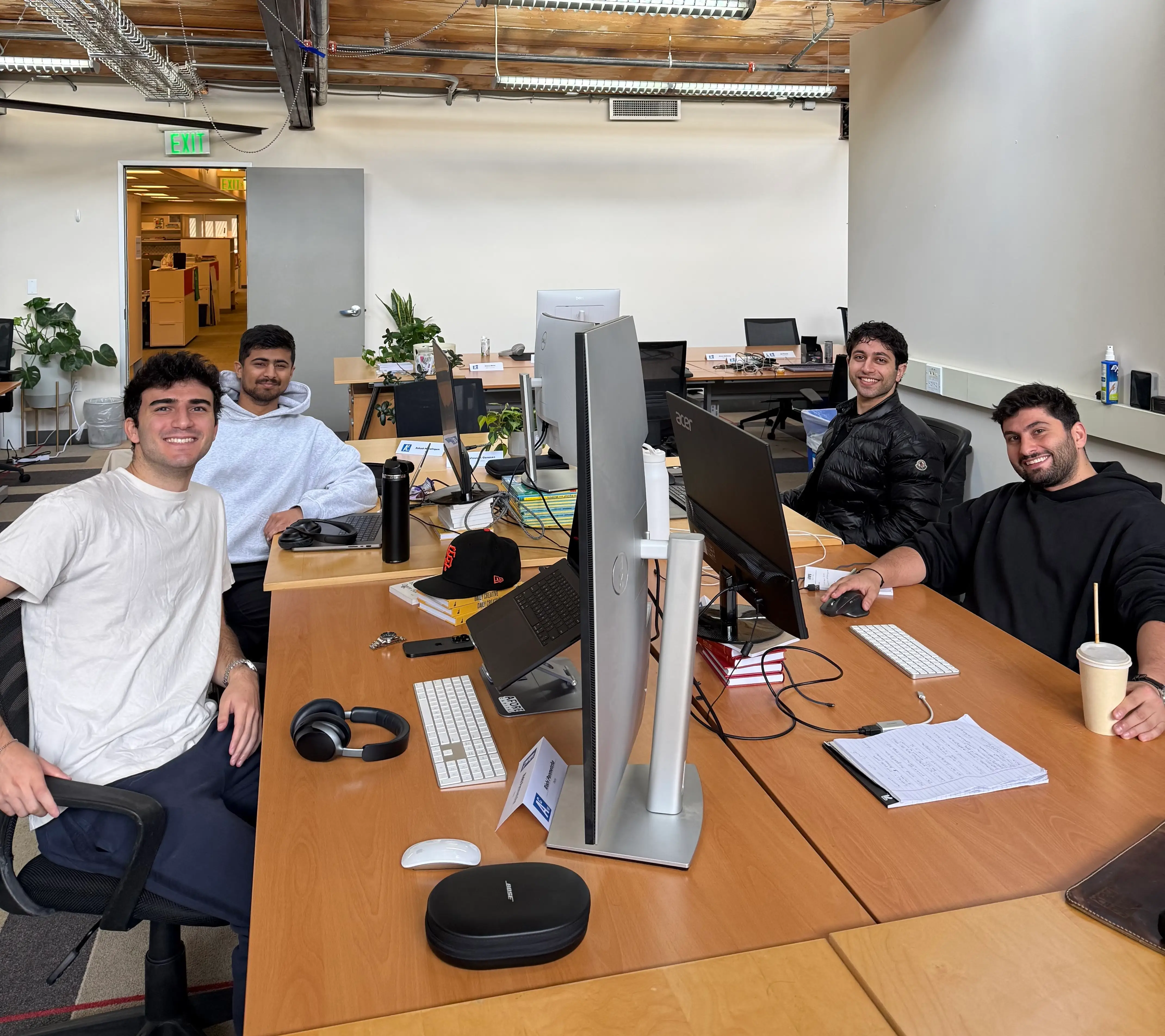 The Petra Labs staff is pictured at Afore's San Francisco office.
