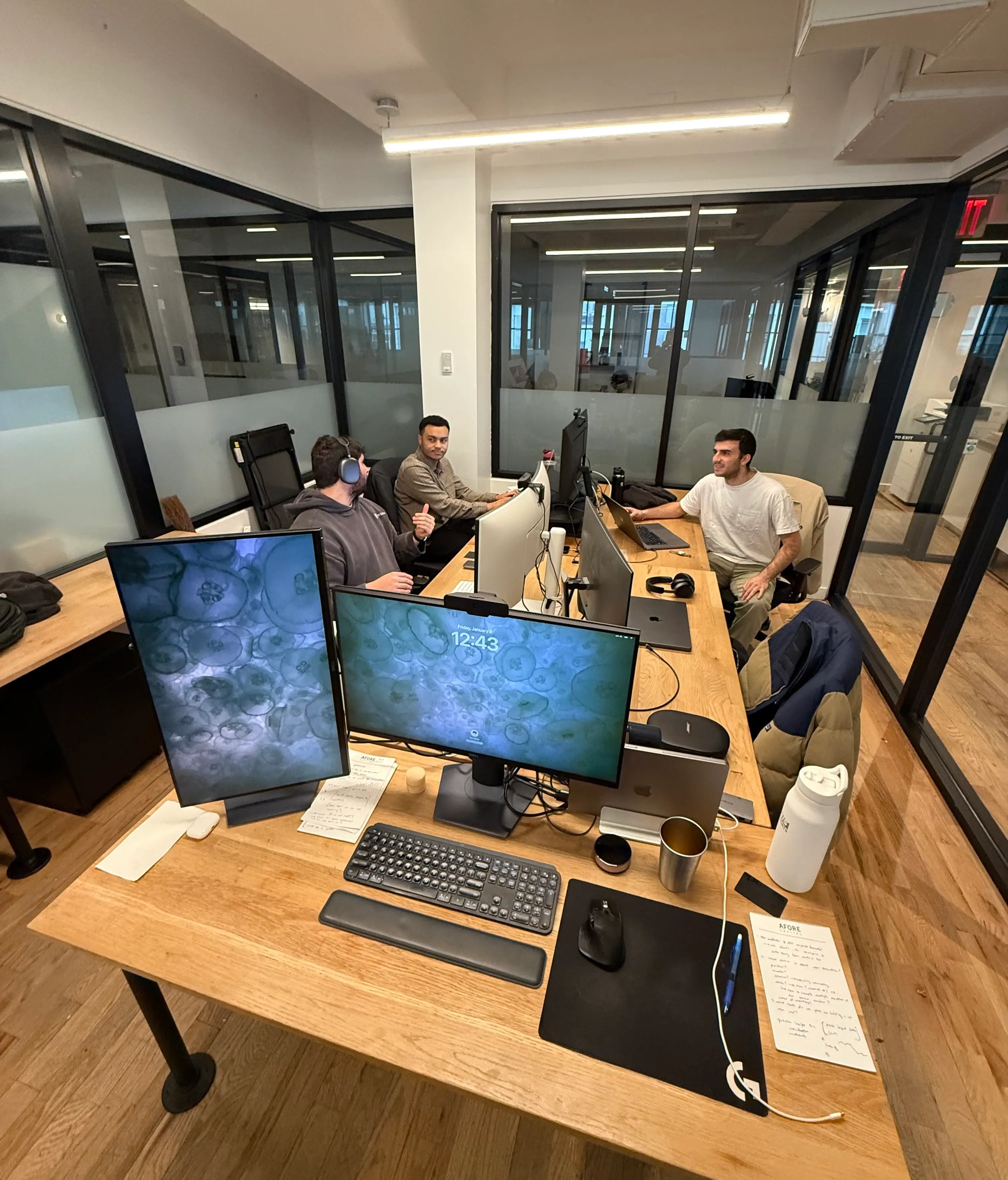 The WeWork in SoHo where Petra Labs worked is pictured.