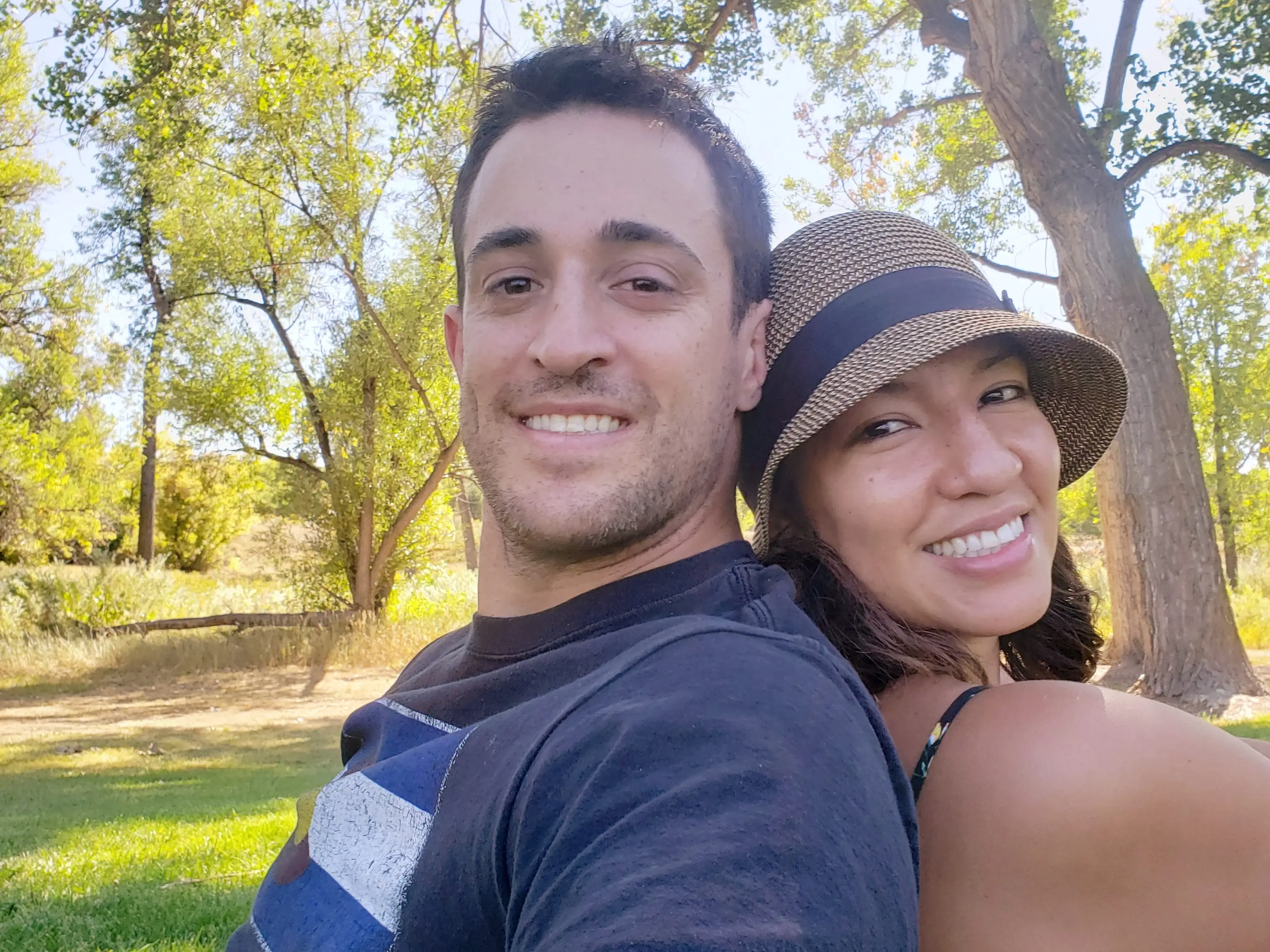 Jeff White and Suleyka Bolaños