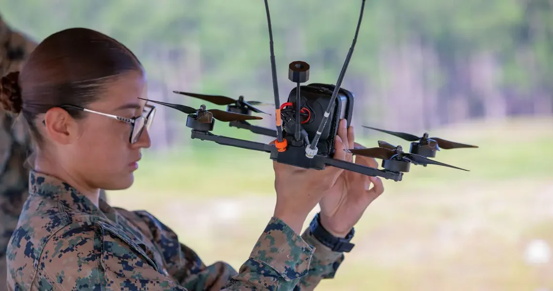 Marine anti-tank missilemen are getting attack drones for a new precision-strike role