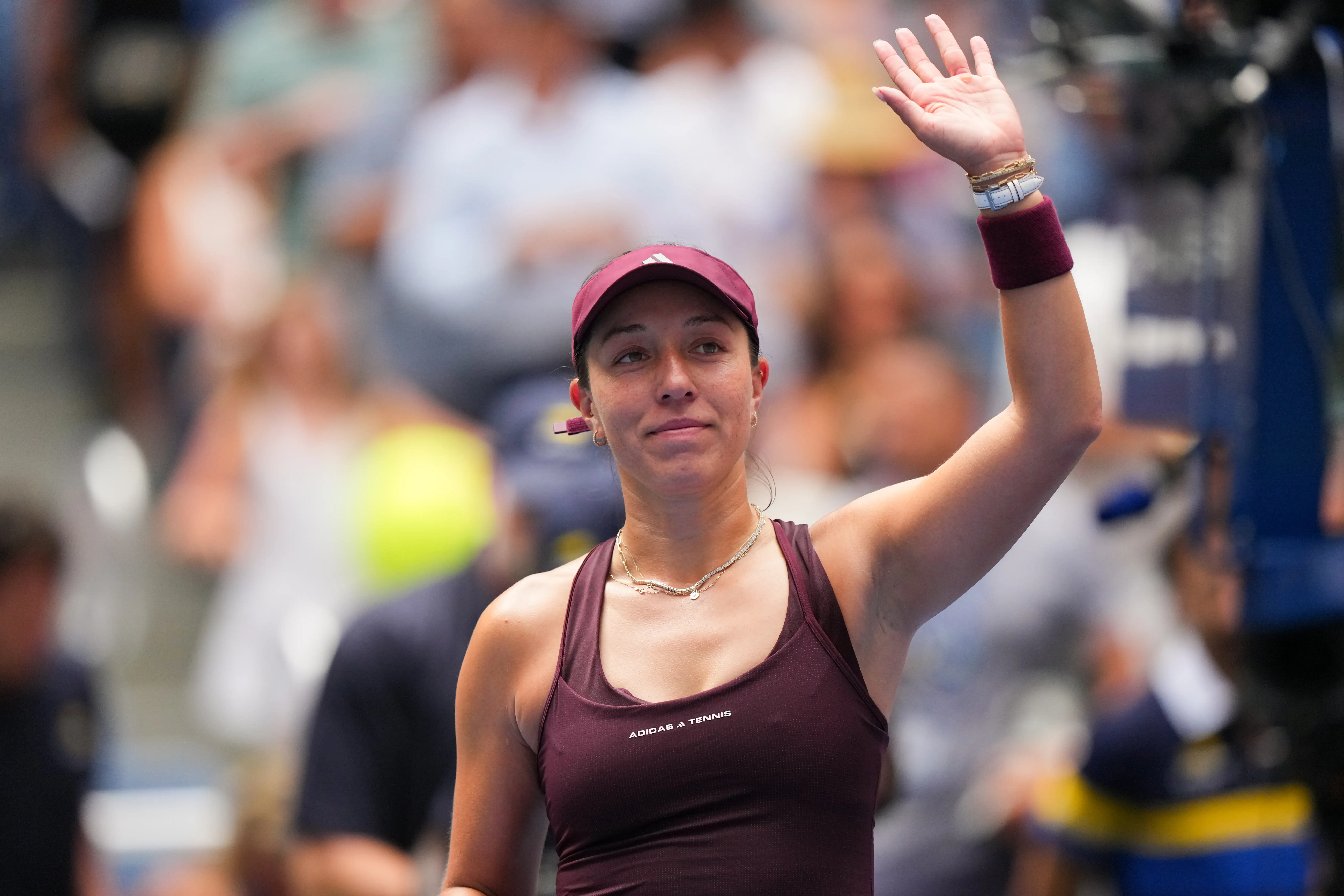 Jessica Pegula at the 2026 US Open.