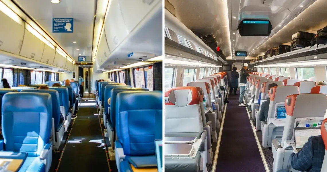 I gave Amtrak first class another shot on a new train fleet. It was better in every way — but still not worth the price.
