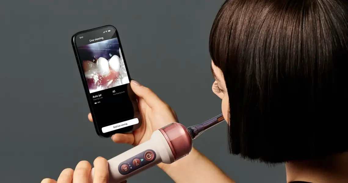 Dyson’s new $500 AI toothbrush puts a camera in your mouth