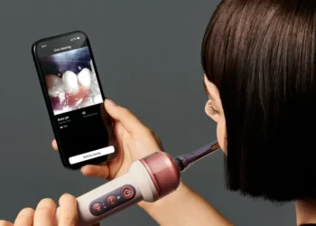 Dyson’s new $500 AI toothbrush puts a camera in your mouth