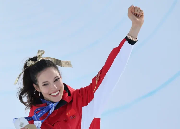 Olympic skier Eileen Gu says staying at the top is harder than winning