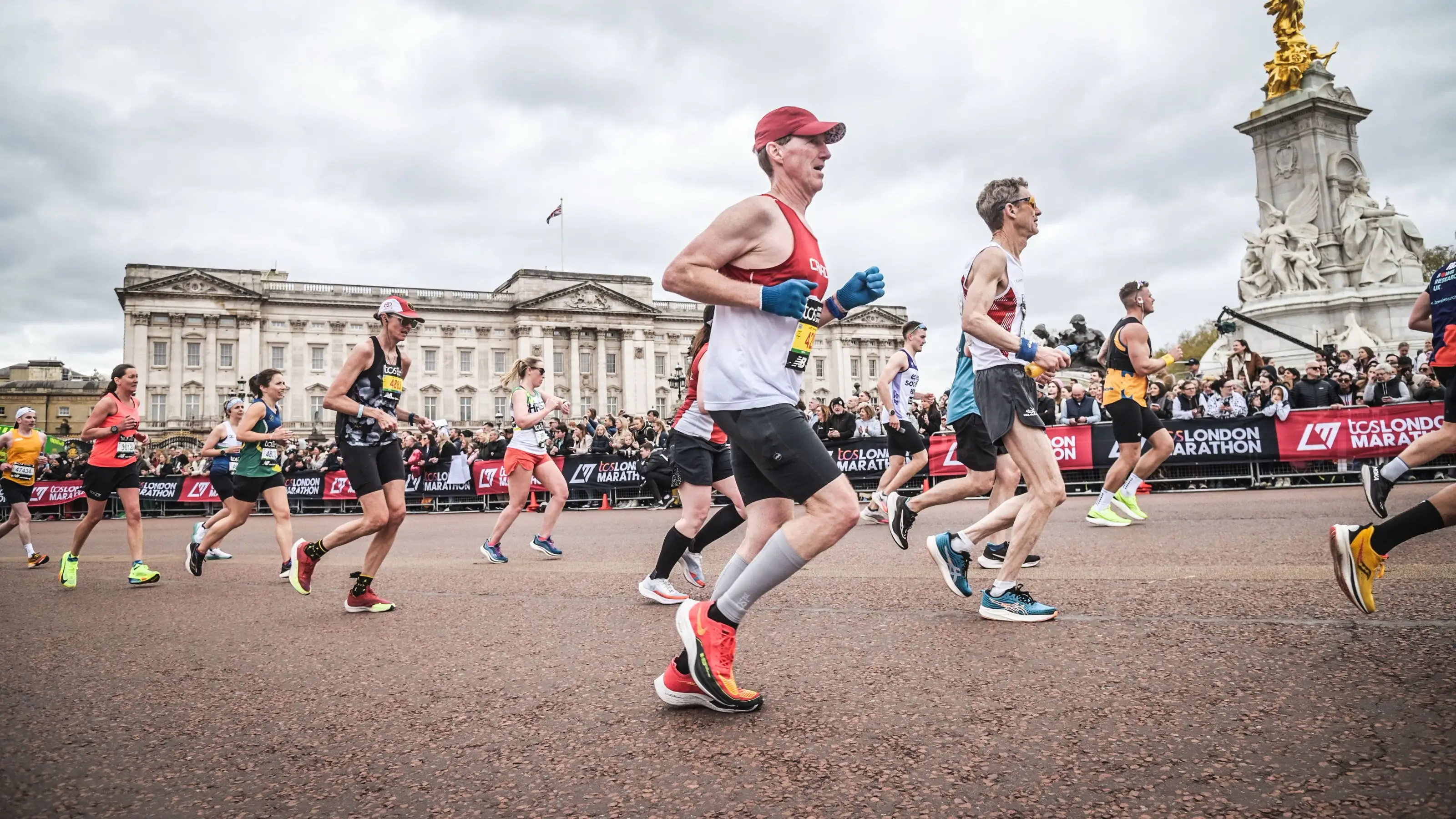David Boyce running the London Marathon