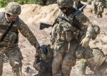 At this NATO training camp, the aim is to train the Ukrainians who can then turn around and train everyone else