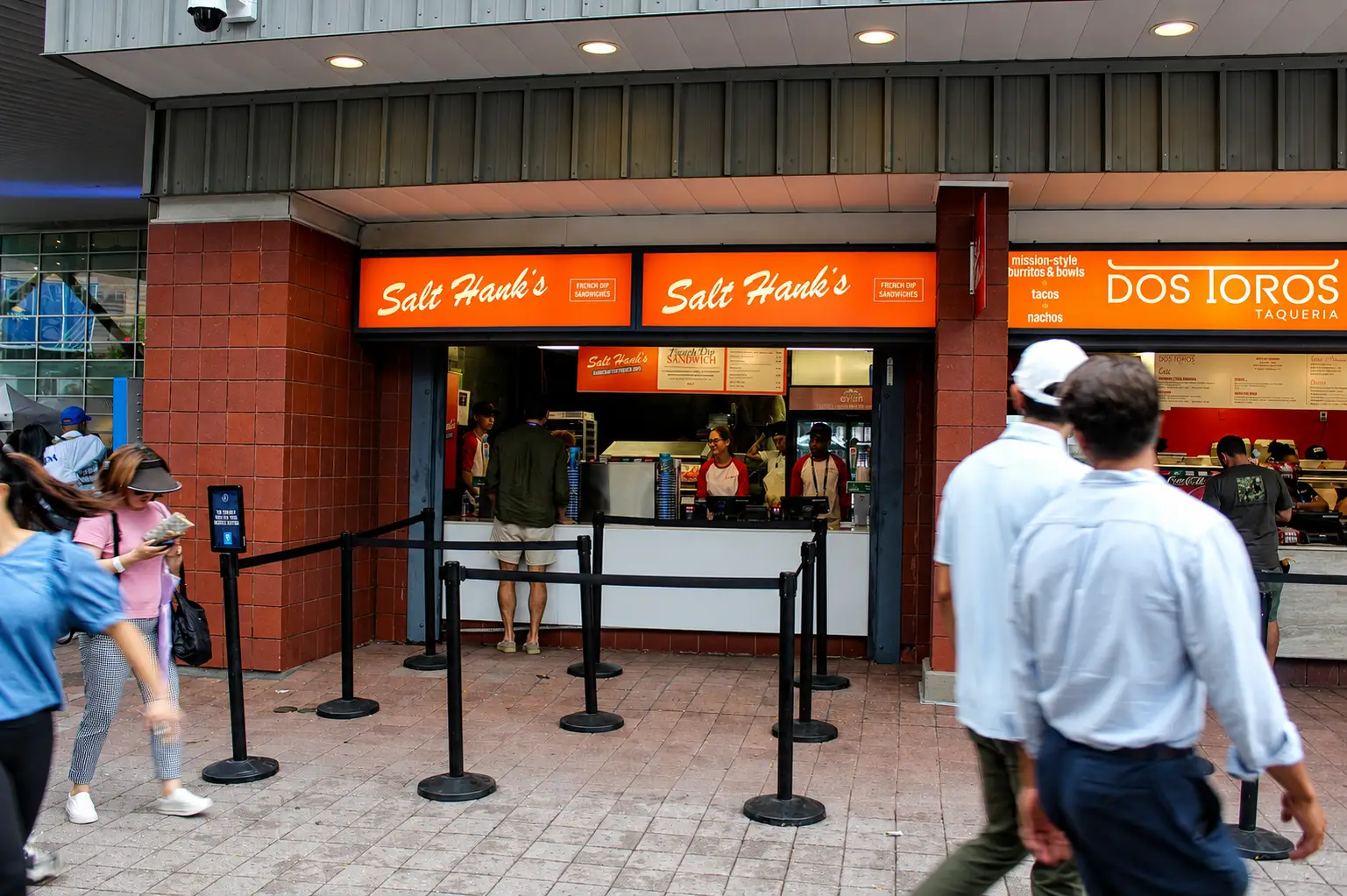 salt hanks stand at us open