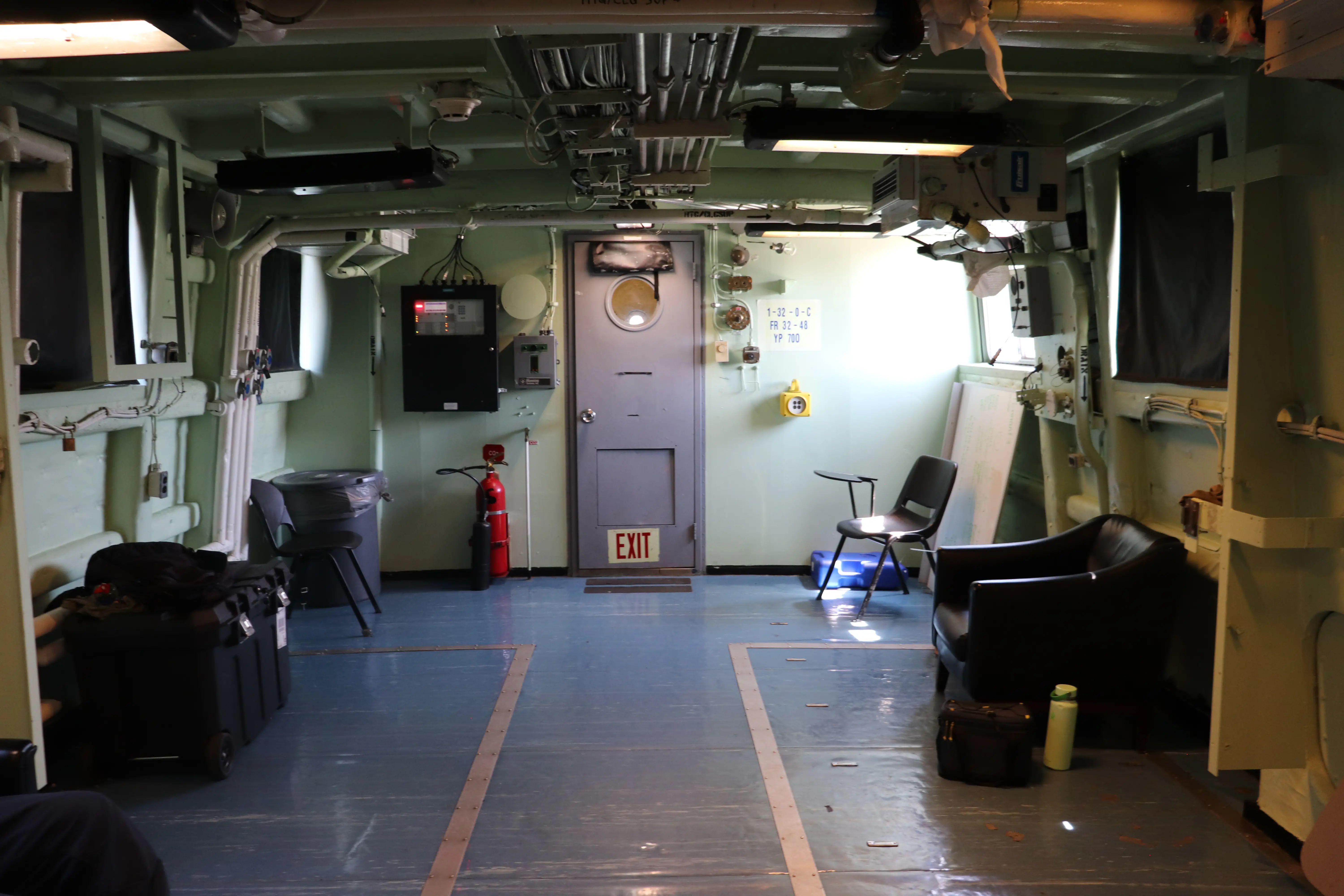 A multipurpose common space on board YP 700.
