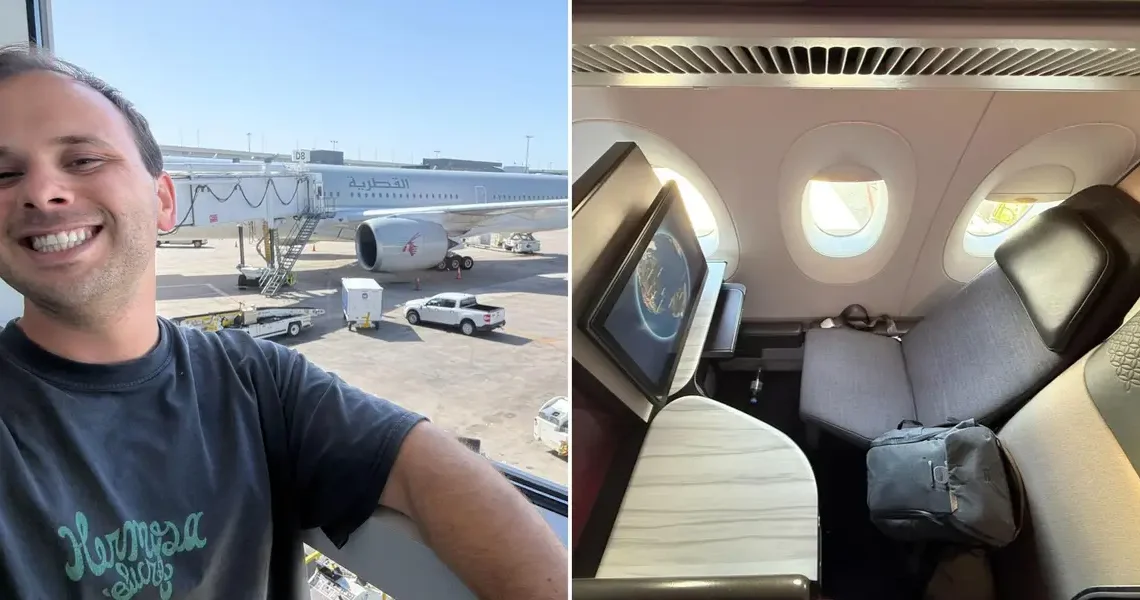 I flew Qatar Airways’ famous QSuite business class on its A350 and 777. Here’s how the 2 jets compare, and which I prefer.