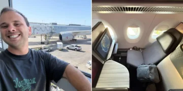 I flew Qatar Airways’ famous QSuite business class on its A350 and 777. Here’s how the 2 jets compare, and which I prefer.