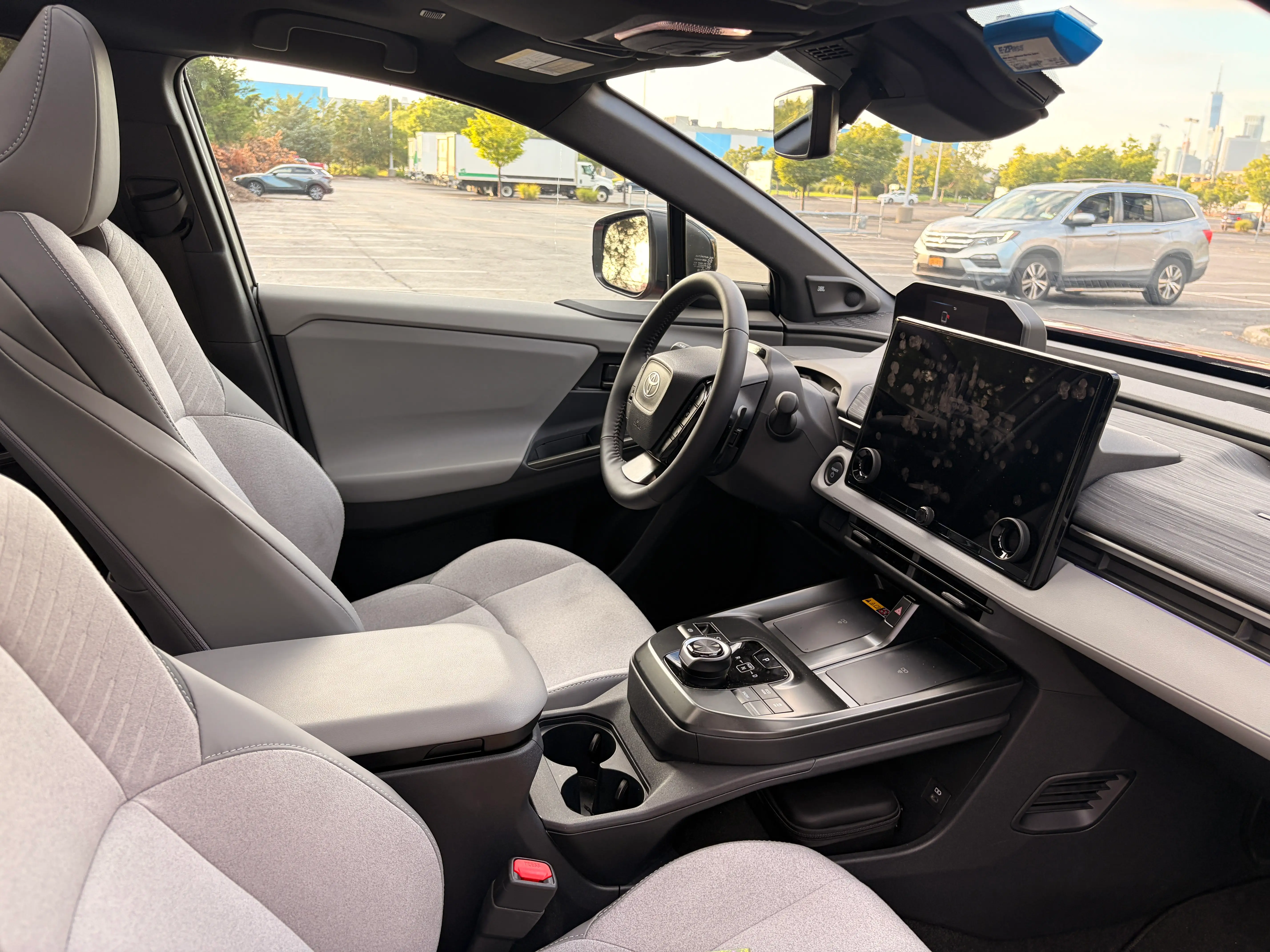 The interior of a 2026 Toyota C-HR.