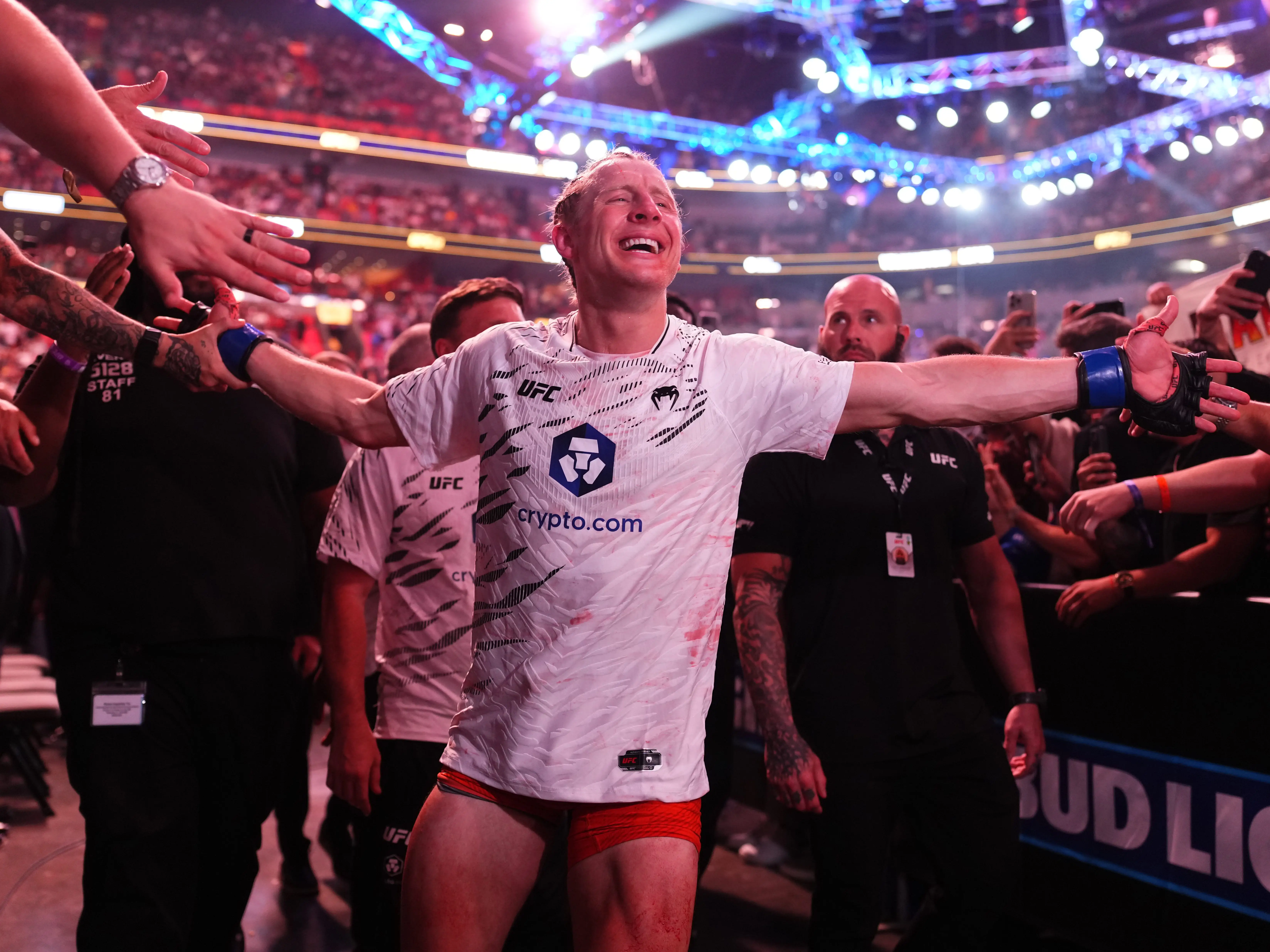 Paddy Pimblett after a fight