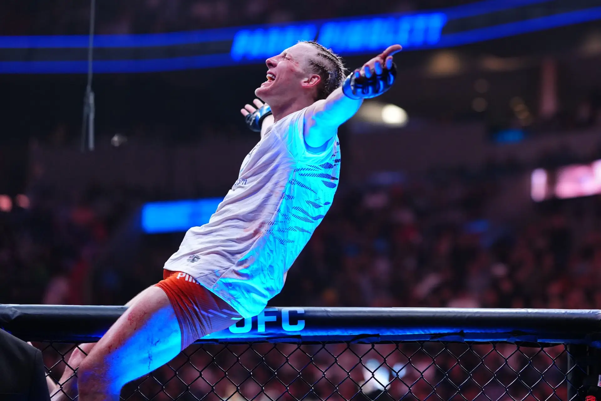 Paddy Pimblett after a fight
